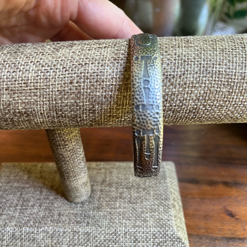 Vintage Campfire Girls Sterling Cuff-Excellent condition-❤️